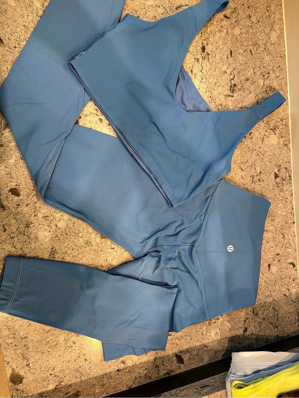 Lululemon Align High-Rise Pant & Bra Set Blue